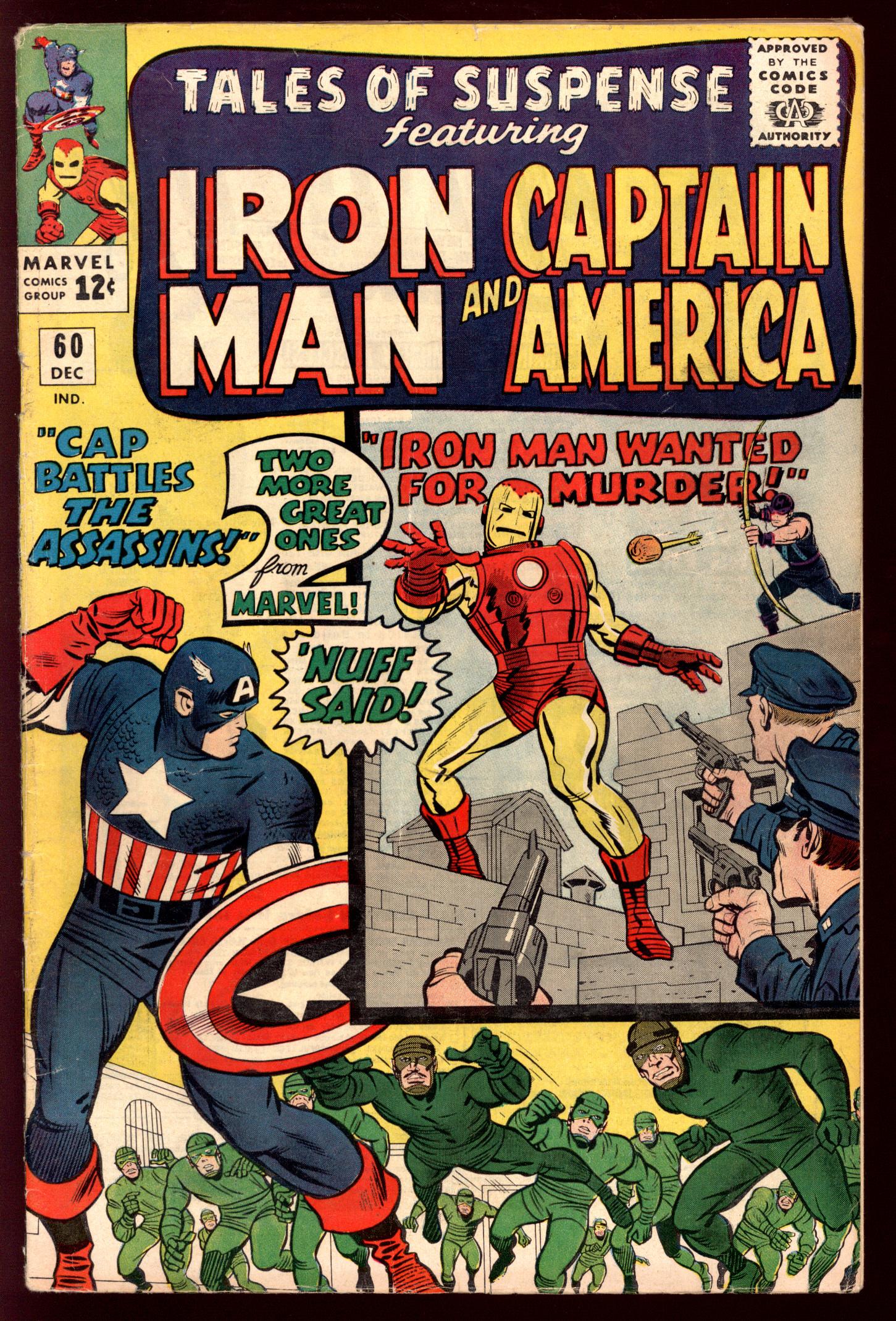 TALES OF SUSPENSE Front Cover