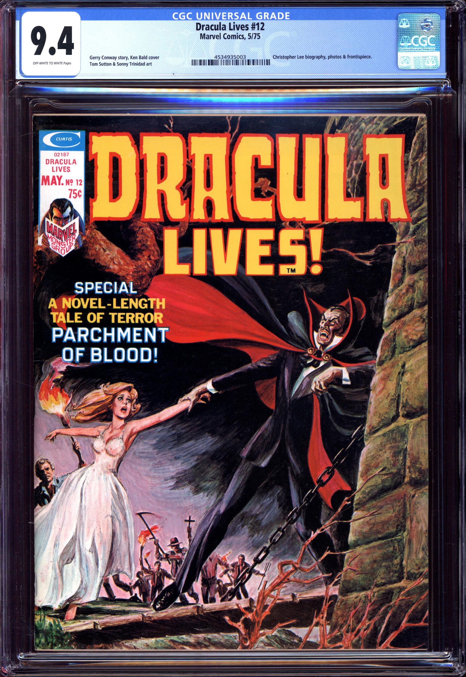 DRACULA LIVES Front Cover