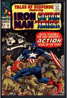 TALES OF SUSPENSE #86 3.5 front cover