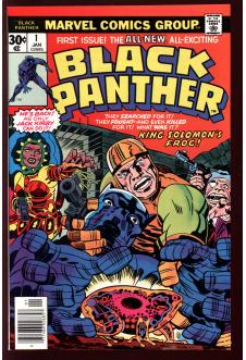 BLACK PANTHER #1 8.0 front cover