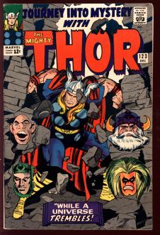 JOURNEY INTO MYSTERY #123 5.0 front cover