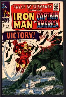 TALES OF SUSPENSE #83 7.5 front cover