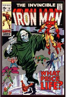 IRON MAN #19 6.0 front cover