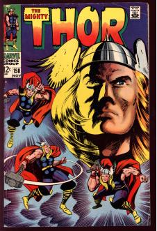 THOR #158 4.5 front cover