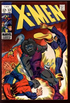 X-MEN #53 5.5 front cover