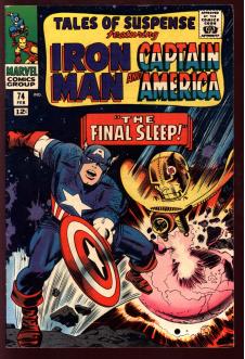 TALES OF SUSPENSE #74 5.5 front cover