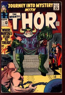 JOURNEY INTO MYSTERY #122 4.0 front cover