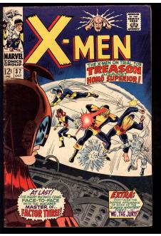 X-MEN #37 5.0 front cover