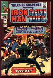 TALES OF SUSPENSE #78 5.5 front cover