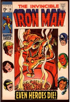 IRON MAN #18 5.0 front cover