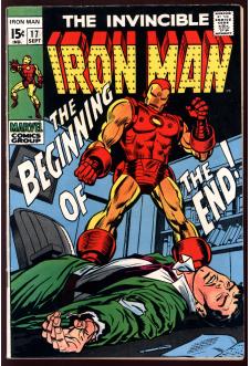 IRON MAN #17 5.0 front cover