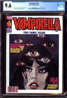 VAMPIRELLA #112 CGC 9.6 OW/WH PAGES front cover