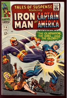 TALES OF SUSPENSE #76 6.5 front cover