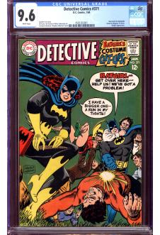 DETECTIVE COMICS #371 CGC 9.6 WHITE PAGES front cover
