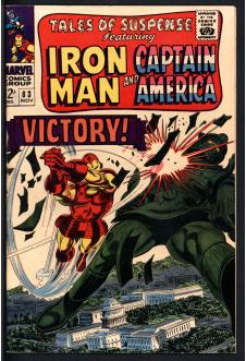TALES OF SUSPENSE #83 6.5 front cover
