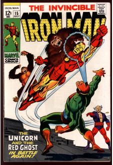 IRON MAN #15 5.0 front cover