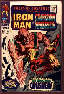 TALES OF SUSPENSE #91 6.0 front cover