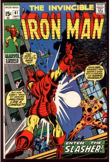 IRON MAN #41 5.0 front cover