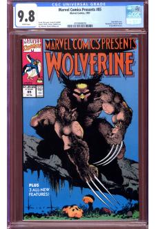 MARVEL COMICS PRESENTS #85 CGC 9.8 WHITE PAGES front cover