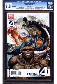 FANTASTIC FOUR #554 CGC 9.8 WHITE PAGES front cover