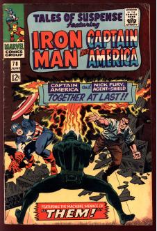 TALES OF SUSPENSE #78 3.0 front cover