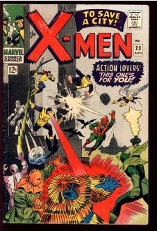 X-MEN #23 2.5 front cover