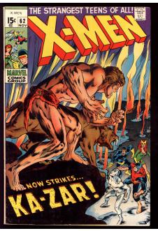 X-MEN #62 6.5 front cover