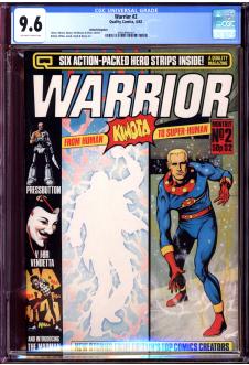 WARRIOR #2 CGC 9.6 OW/WH PAGES front cover
