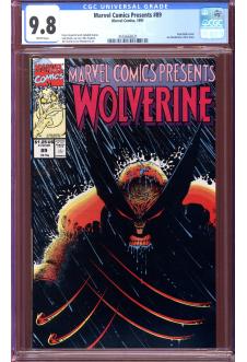 MARVEL COMICS PRESENTS #89 CGC 9.8 WHITE PAGES front cover