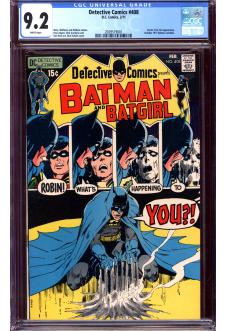 DETECTIVE COMICS #408 CGC 9.2 WHITE PAGES front cover
