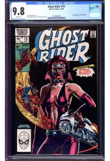 GHOST RIDER #75 CGC 9.8 WHITE PAGES front cover