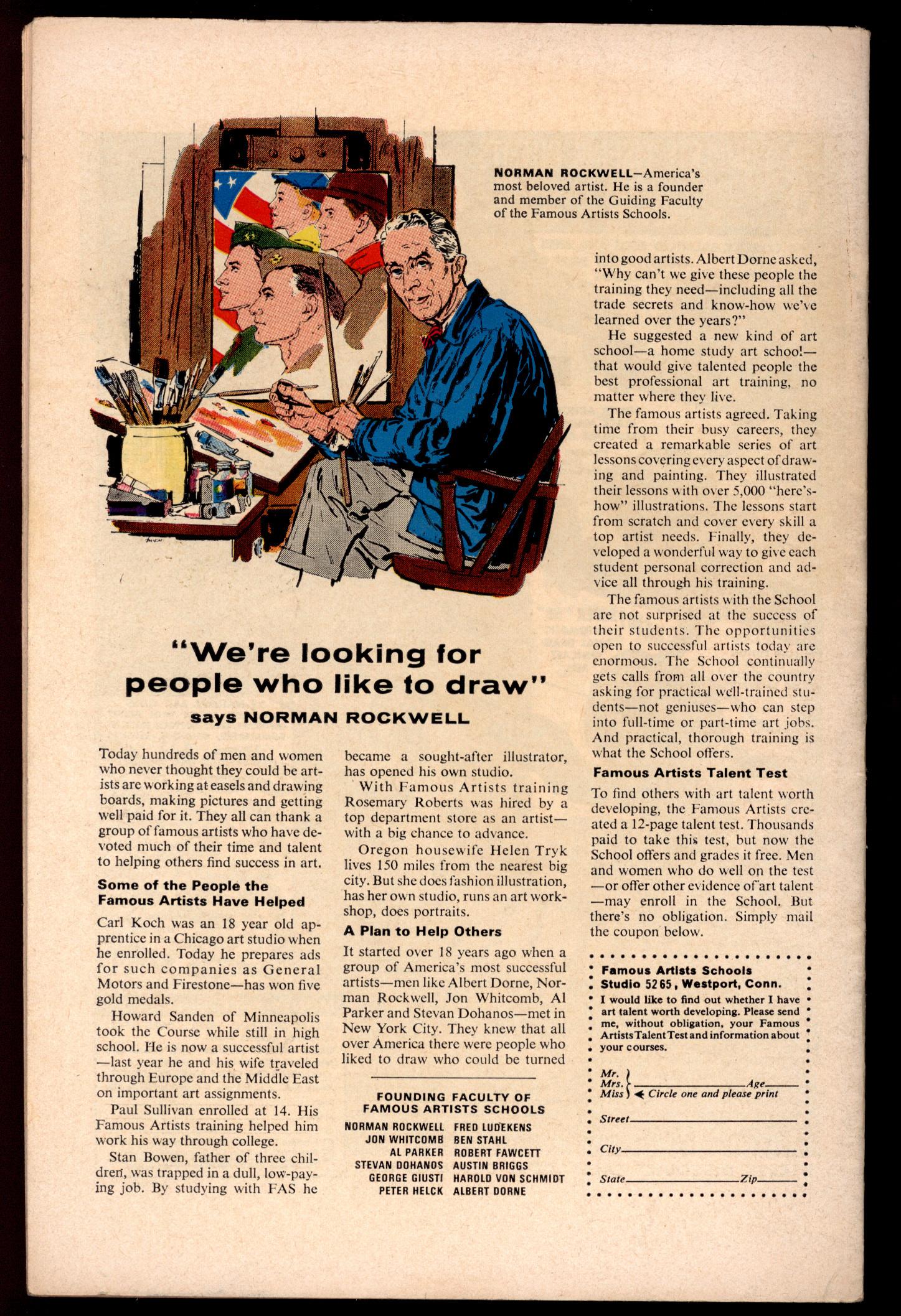 FANTASTIC FOUR Back Cover