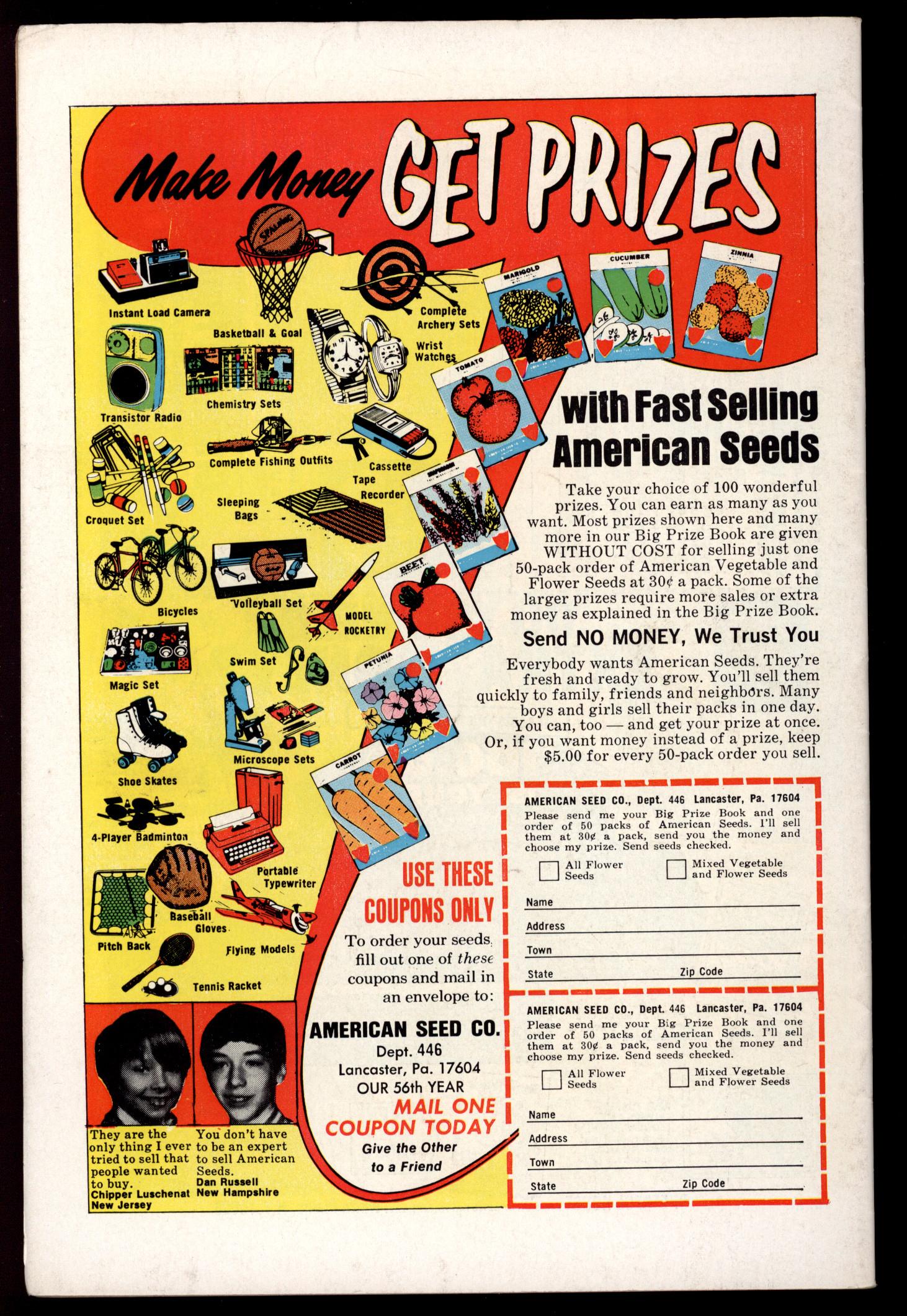 MARVEL TWO-IN-ONE Back Cover