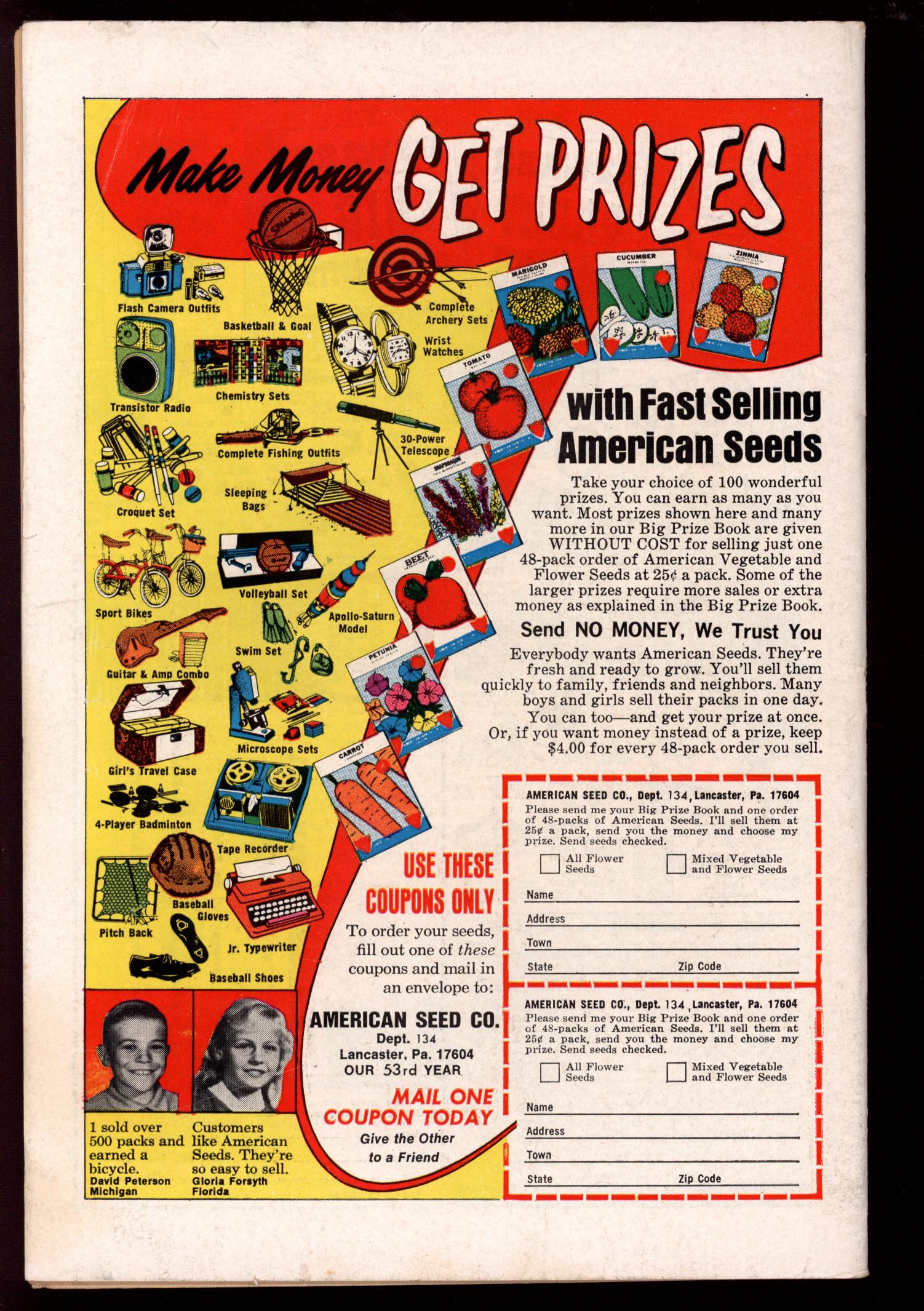 FOREVER PEOPLE Back Cover