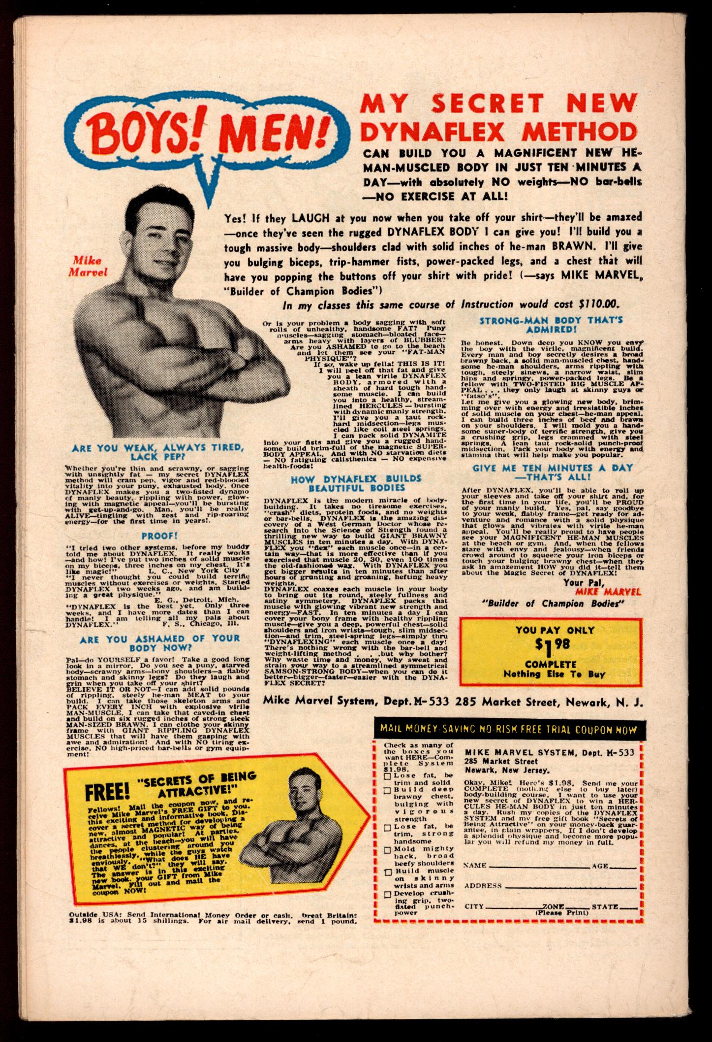 FANTASTIC FOUR Back Cover