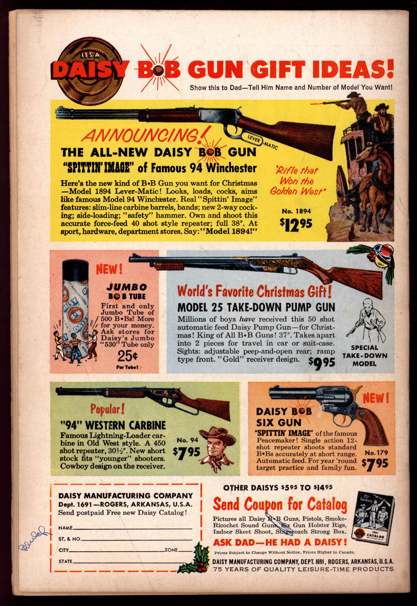 JUSTICE LEAGUE OF AMERICA Back Cover