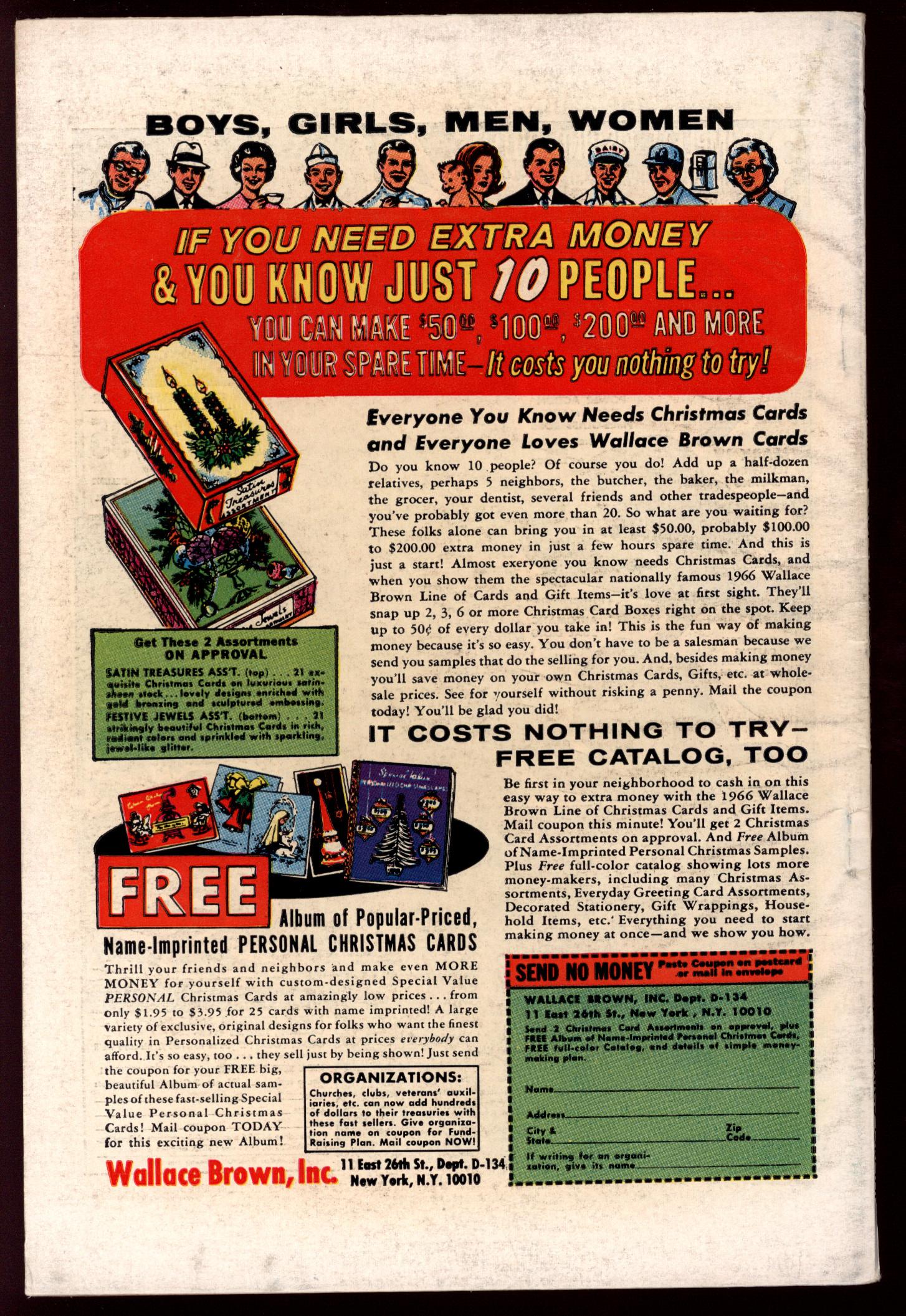 MARVEL SUPER-HEROES Back Cover