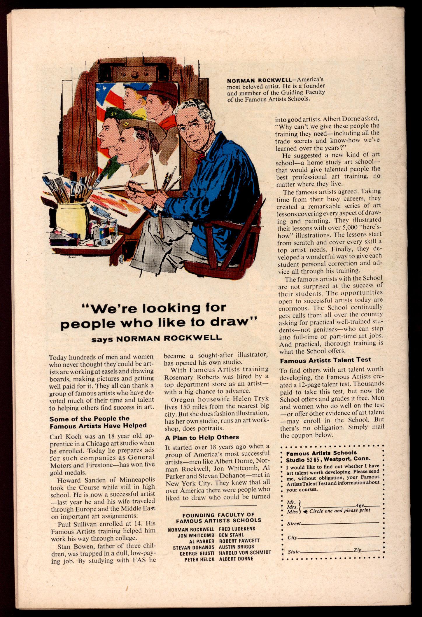 FANTASTIC FOUR Back Cover