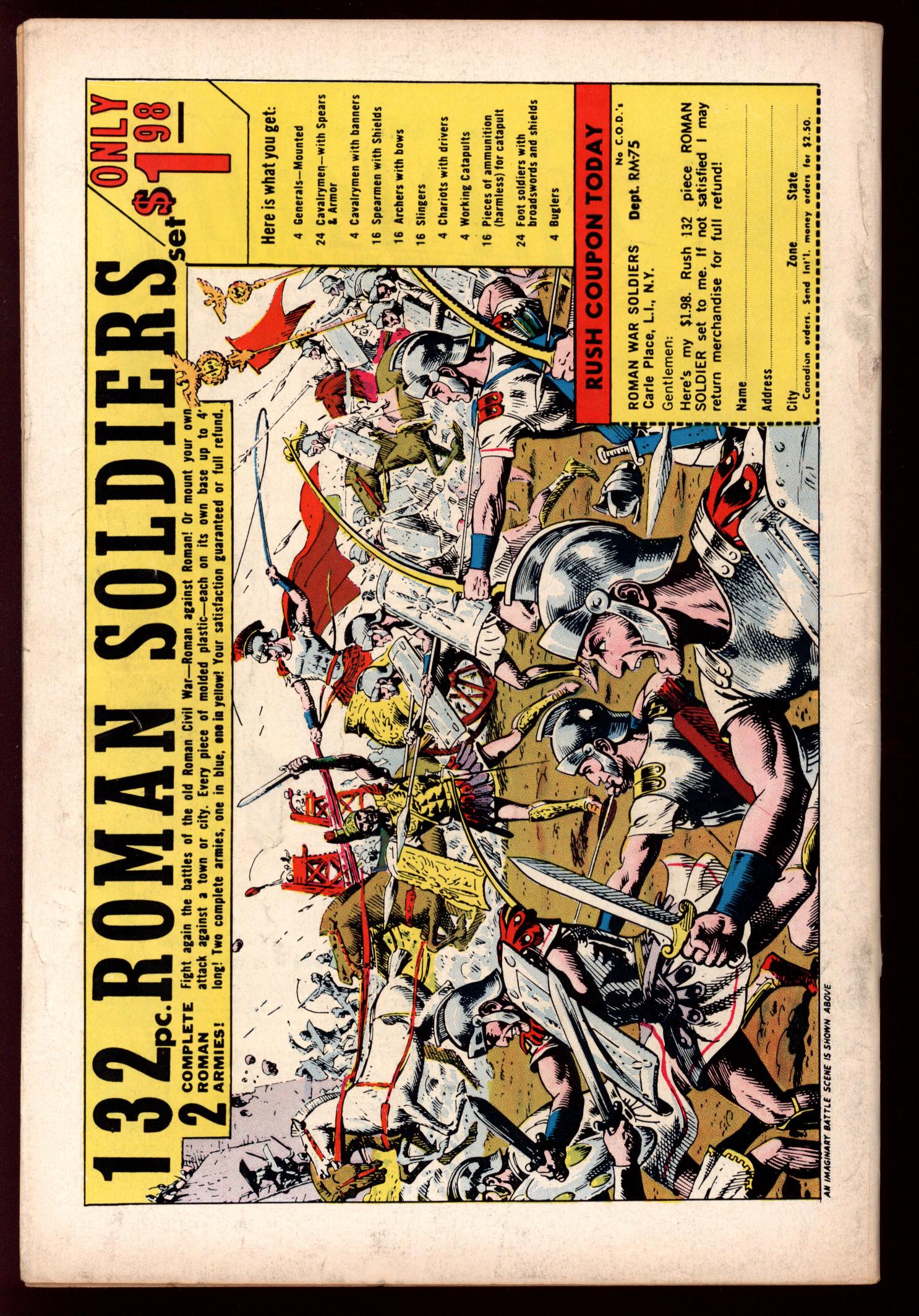 AQUAMAN Back Cover