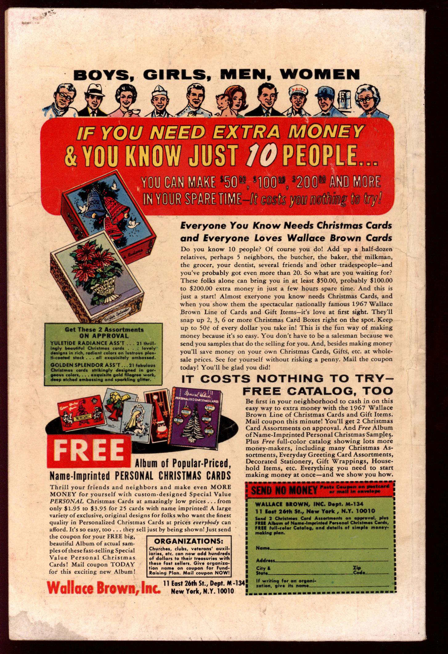 AVENGERS ANNUAL Back Cover