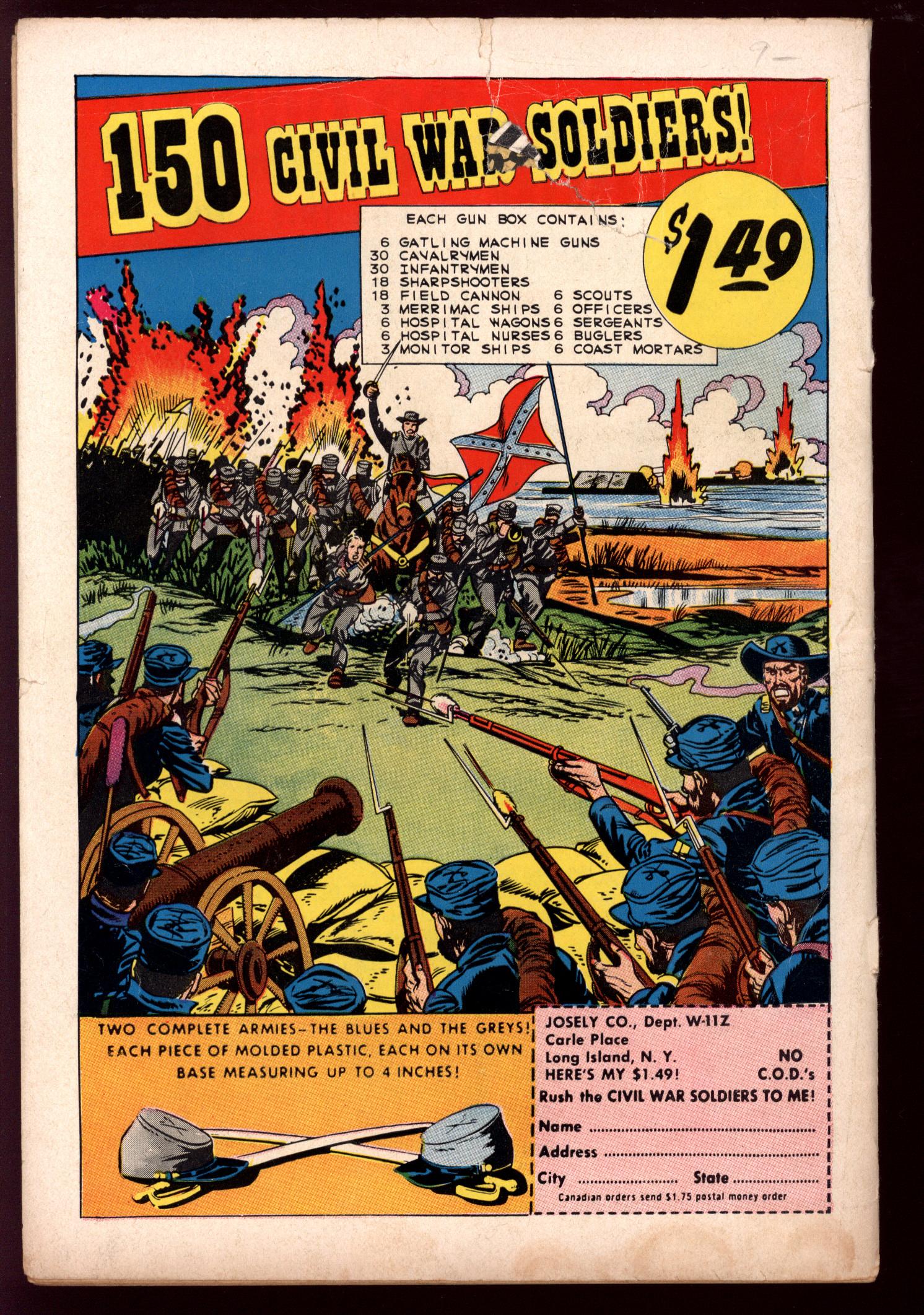 JUSTICE LEAGUE OF AMERICA Back Cover