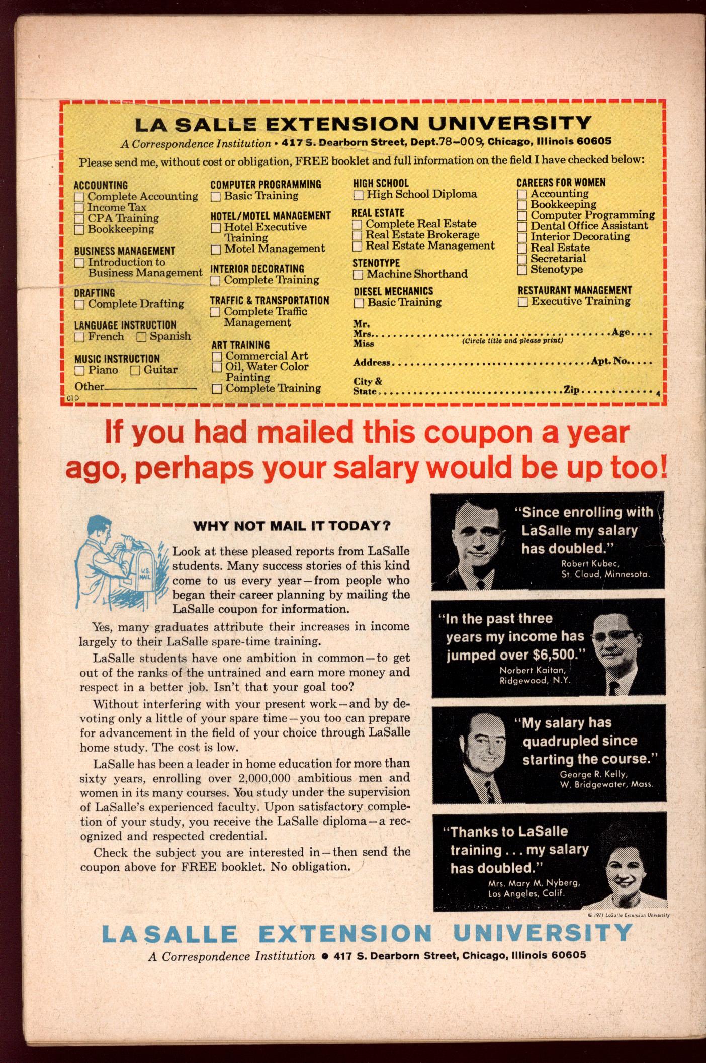 DEFENDERS Back Cover