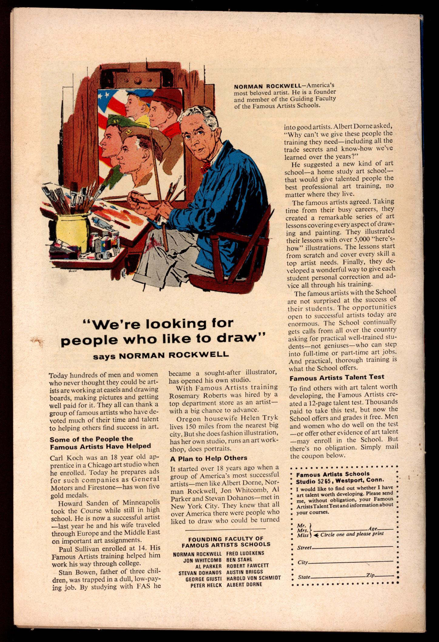 FANTASTIC FOUR Back Cover