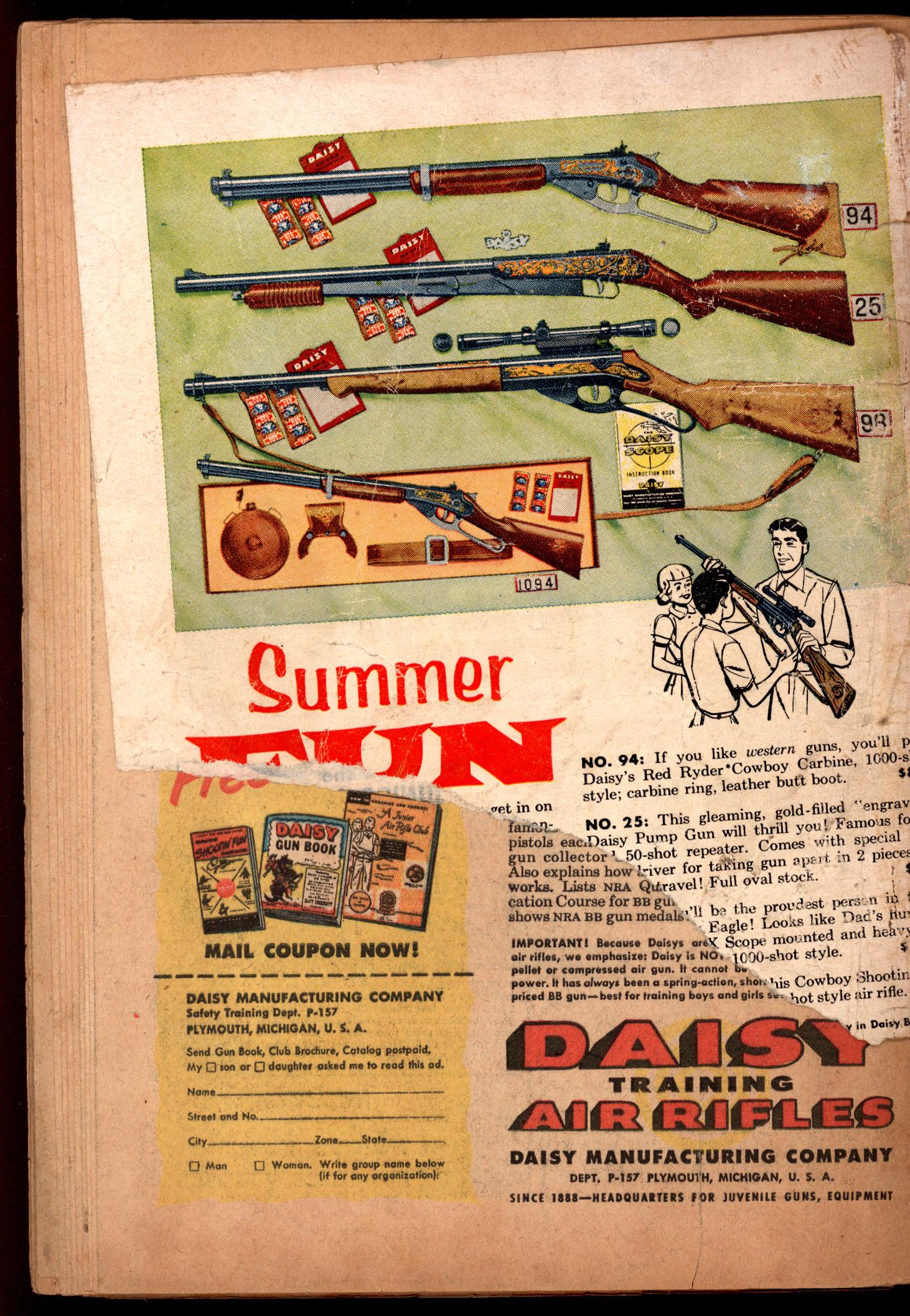 SUPERMAN'S PAL JIMMY OLSEN Back Cover