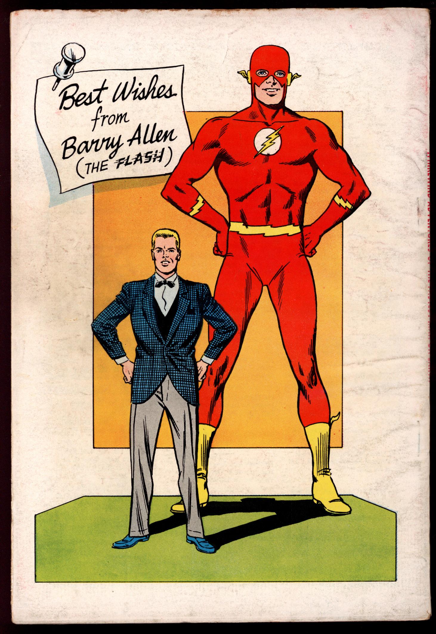 FLASH ANNUAL Back Cover