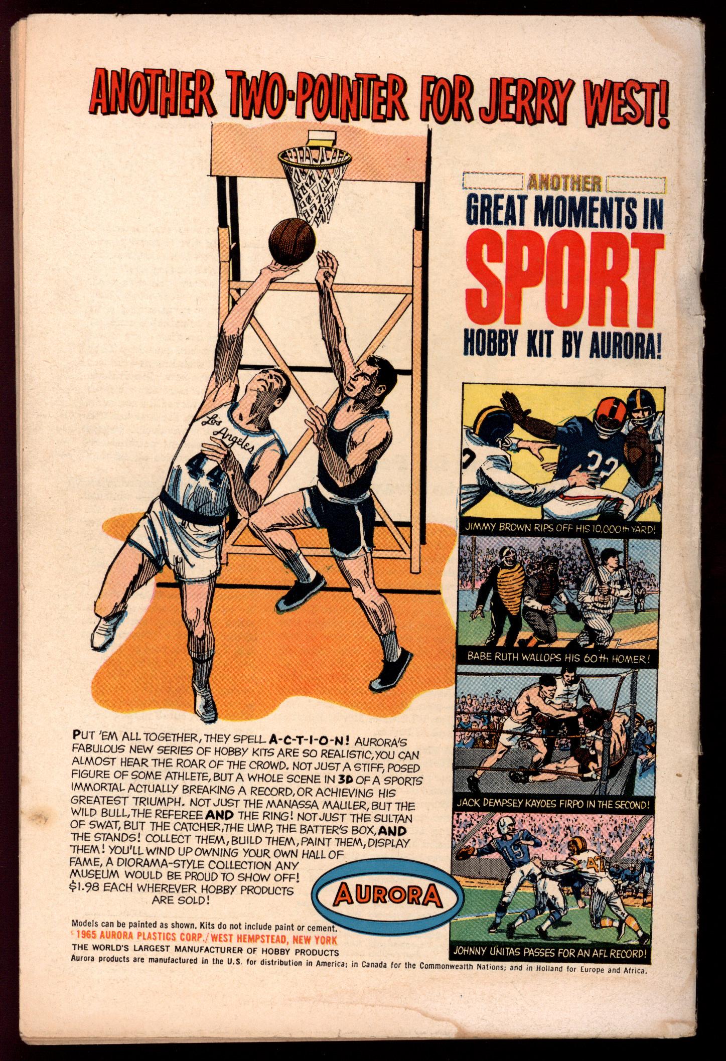 FANTASTIC FOUR Back Cover