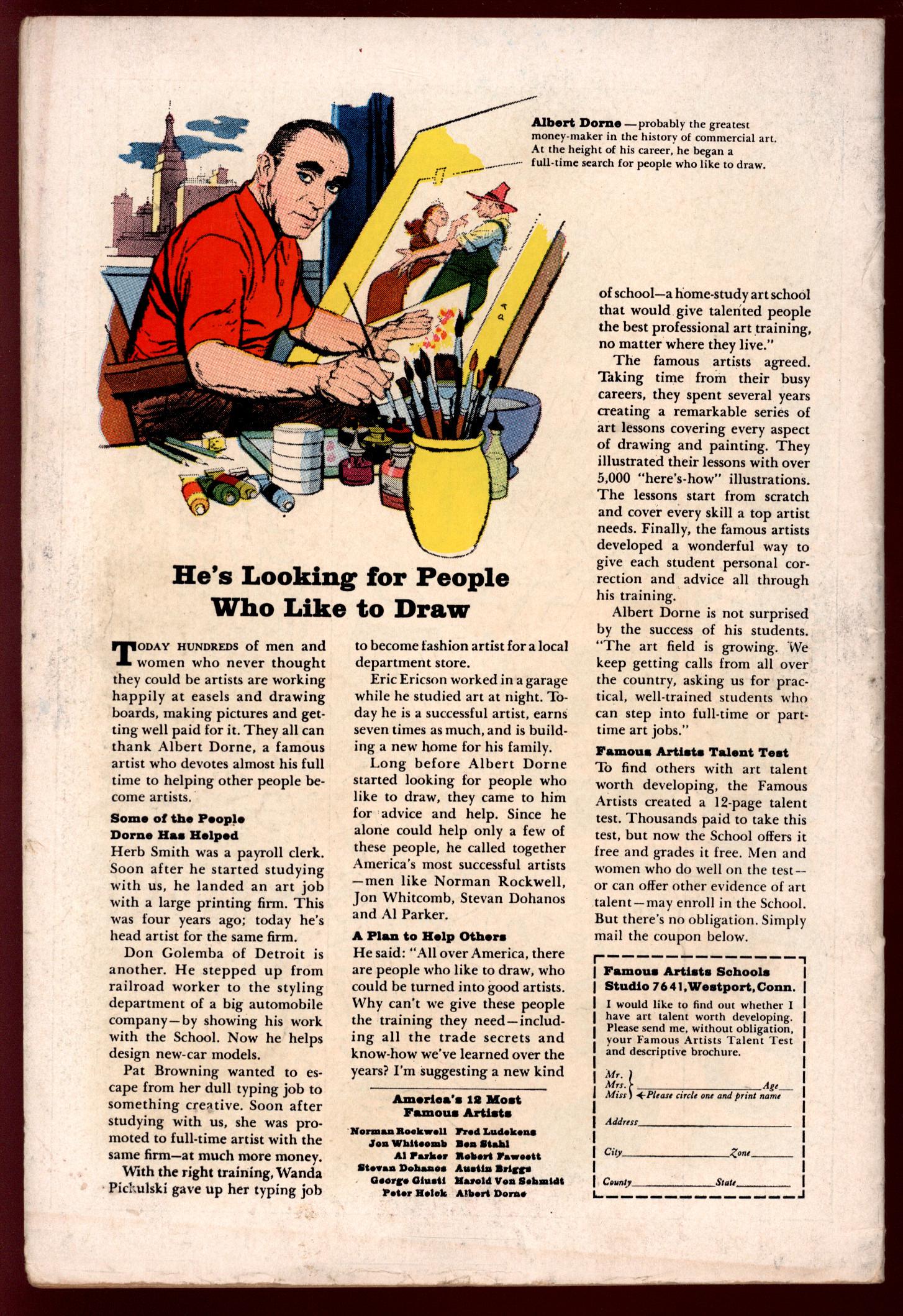 WORLD'S FINEST Back Cover