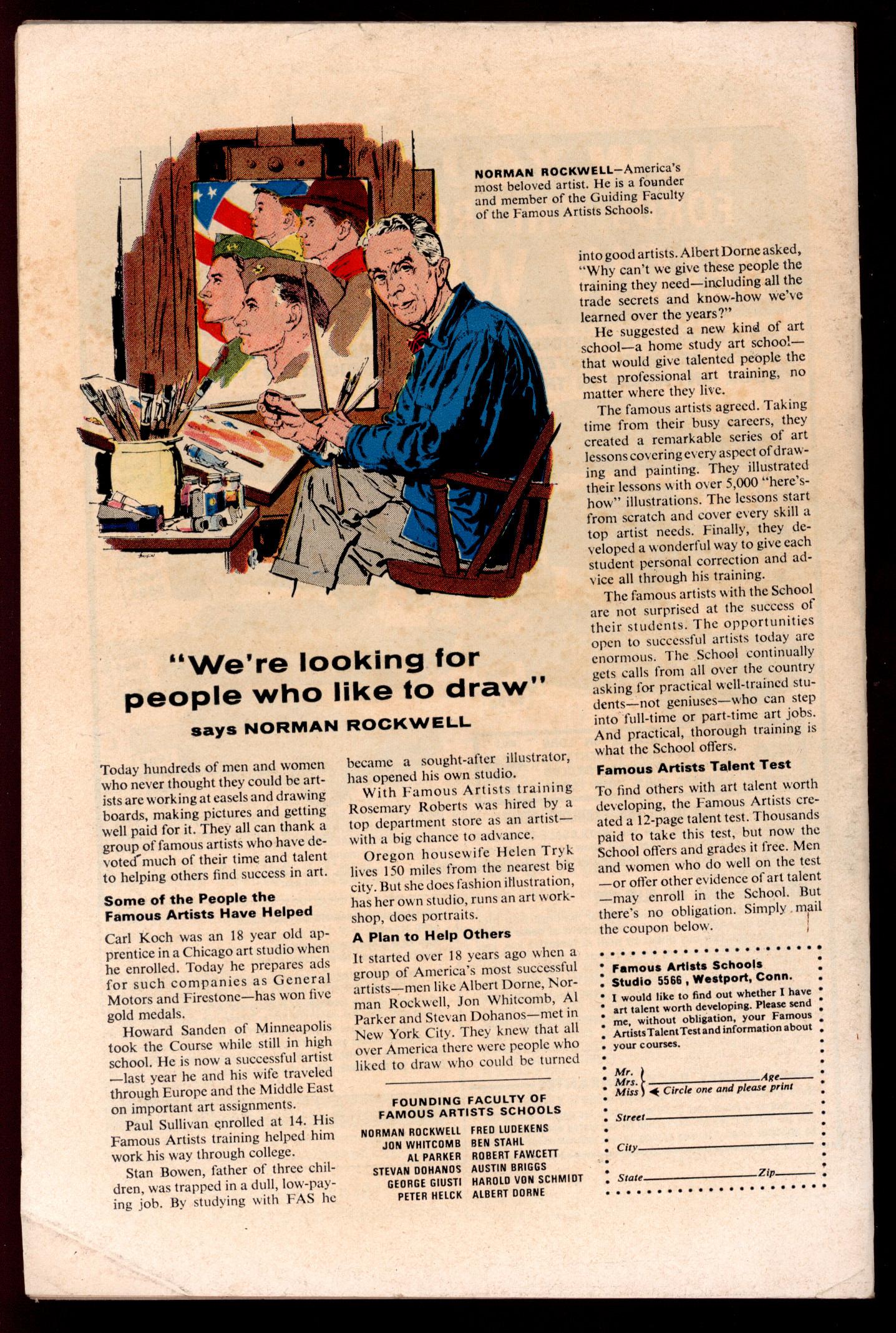 AVENGERS Back Cover