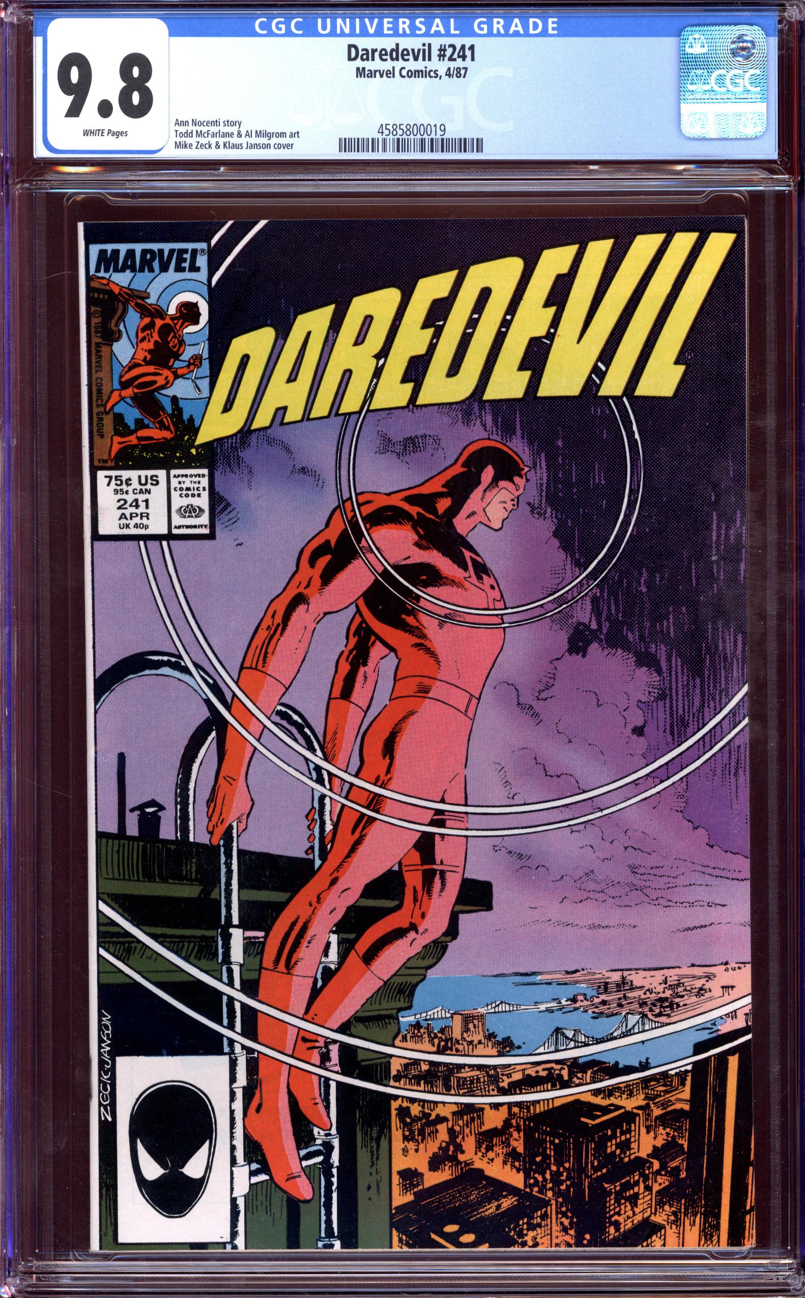 DAREDEVIL Front Cover