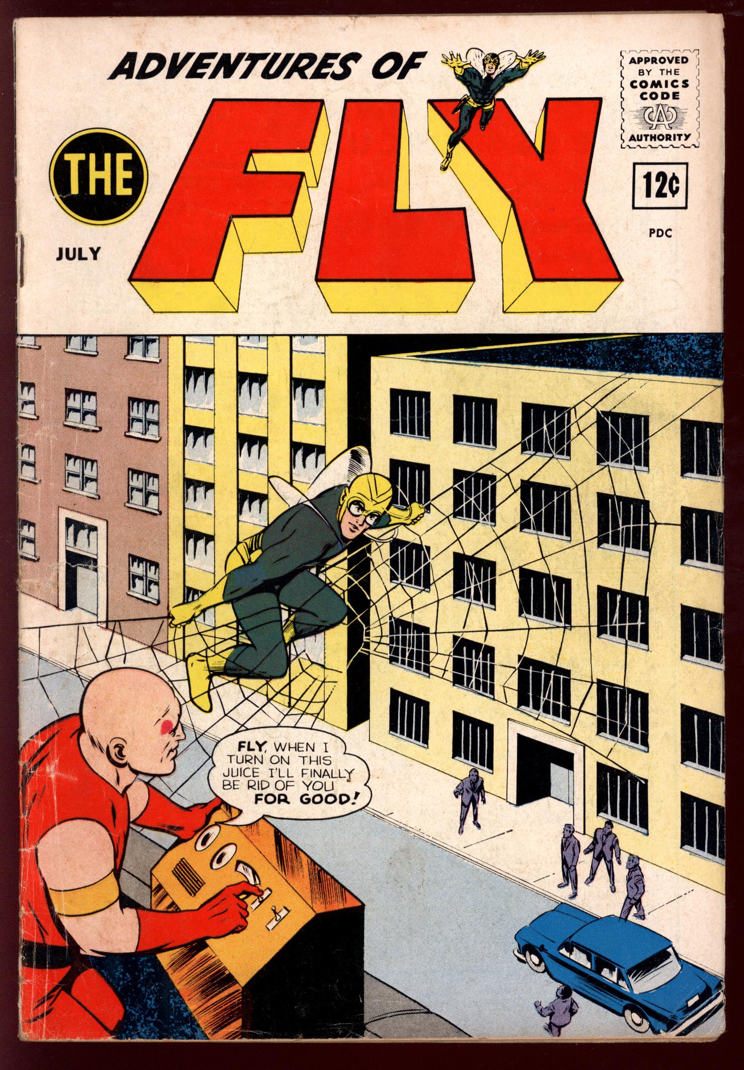 ADVENTURES OF THE FLY Front Cover